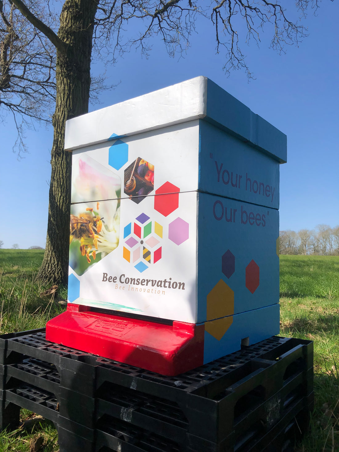 ESG, Honey Bees, Branded beehives